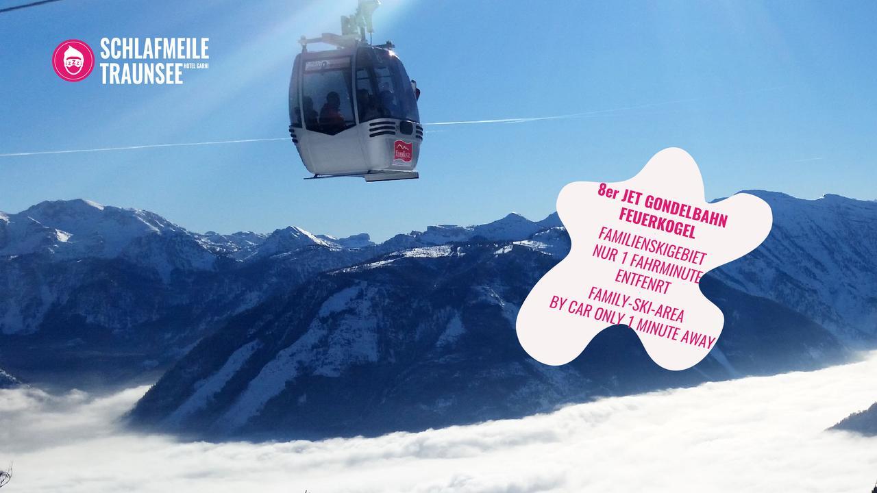 Schlafmeile Traunsee Ebensee Buitenkant foto