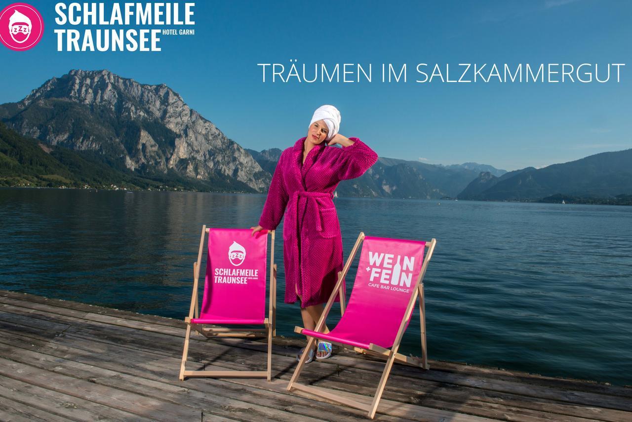 Schlafmeile Traunsee Ebensee Buitenkant foto